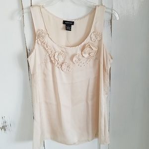 Lovey Cream colored dress tank top